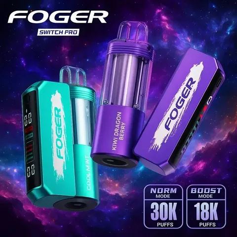 Foger Switch Pro 30K Kit modular vape system with dock and pod